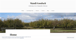Desktop Screenshot of mandigoodsett.com